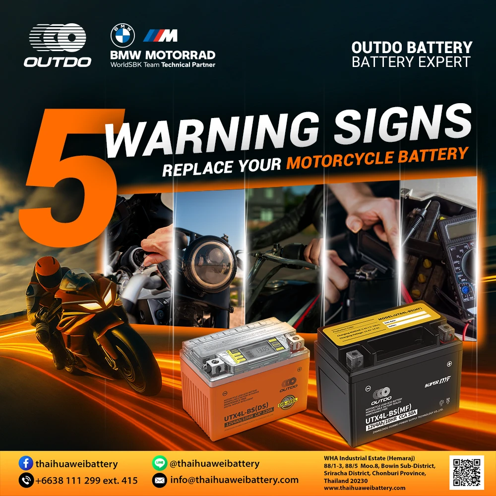 5 Warning Signs That It's Time to Replace Your Motorcycle Battery