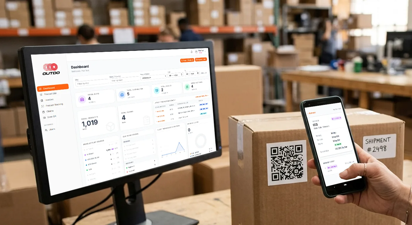 Product QR Code Scanning Tracker & Warranty Counter